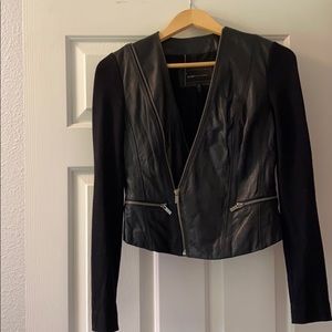 Leather jacket